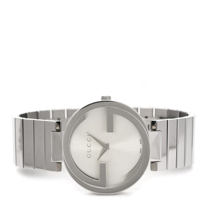 Gucci Stainless Steel 37mm Interlocking G Quartz Watch 2 of 6