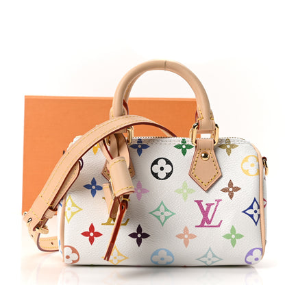 Louis Vuitton LV X TM Monogram Multicolor Nano Speedy White 9 of 9