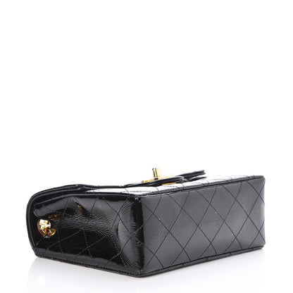 Chanel Patent Calfskin Quilted Mini Square Flap Black 4 of 12