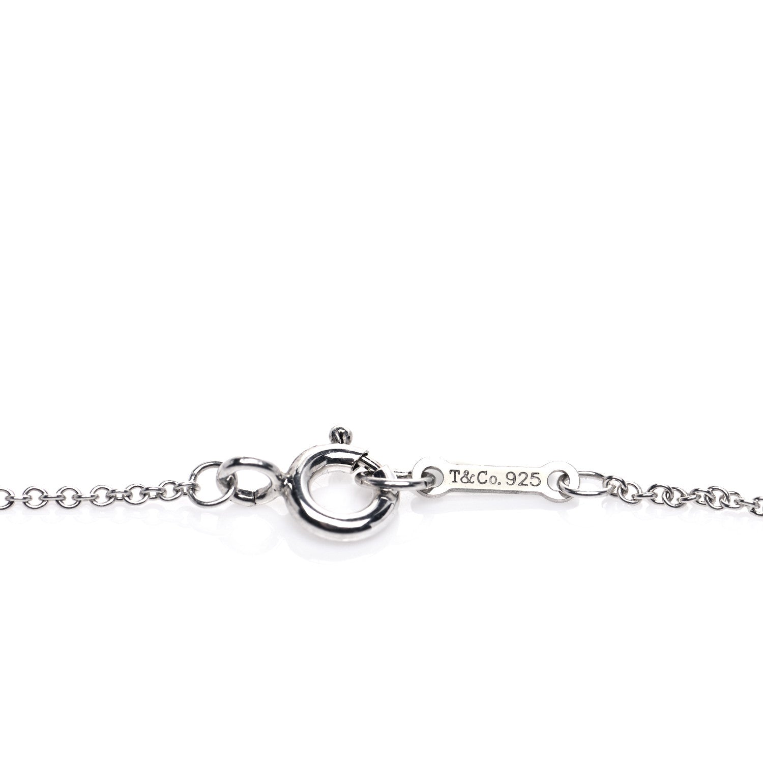 Tiffany Sterling Silver Paloma Picasso XO Necklace 3 of 3