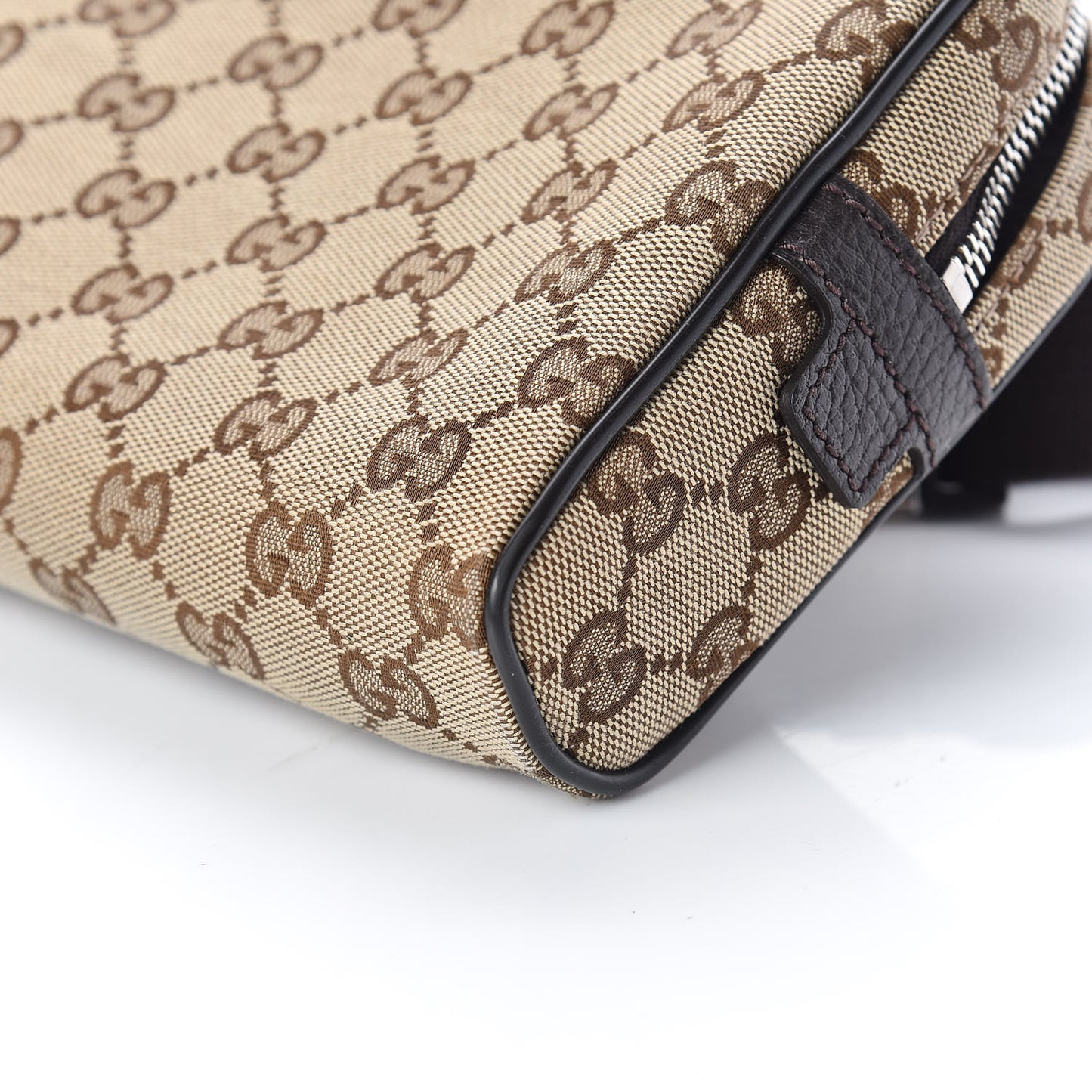 Monogram Belt Bag Dark Brown
