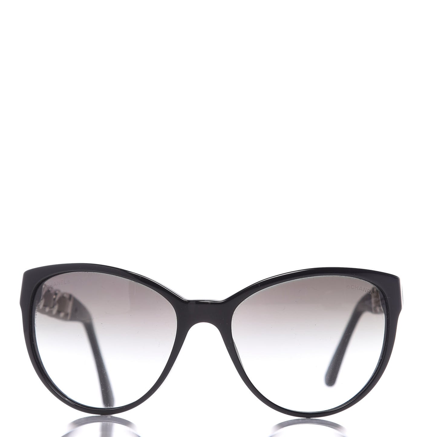 CC Chain Sunglasses 5215Q Black