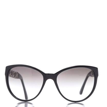 Chanel CC Chain Sunglasses 5215Q Black 2 of 8