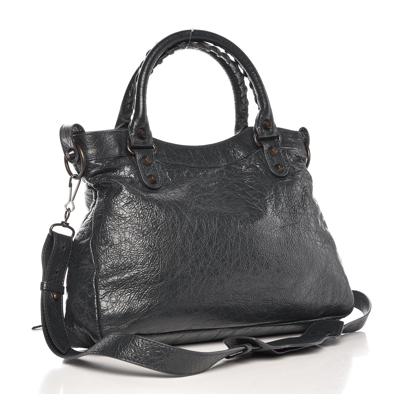 Balenciaga Agneau Classic Hardware Town Anthracite 4 of 8