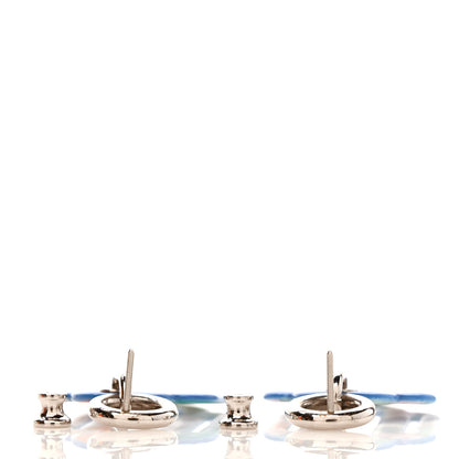 Hermes Enamel Attelage Earrings 3 of 4