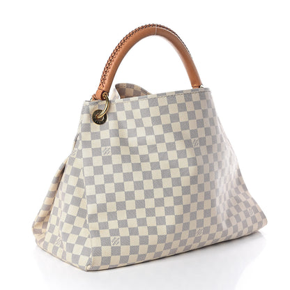 Louis Vuitton Damier Azur Artsy MM 3 of 9