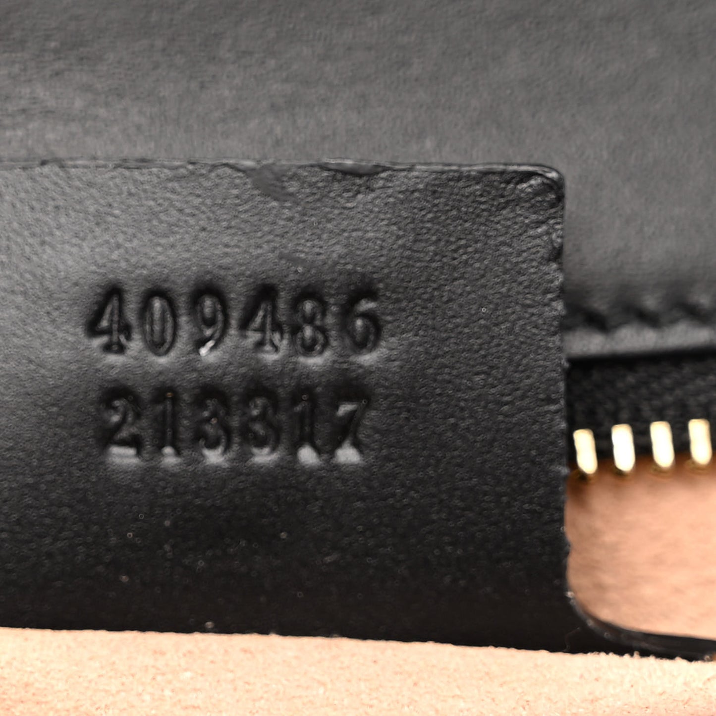 Guccissima Medium Padlock Shoulder Bag Black