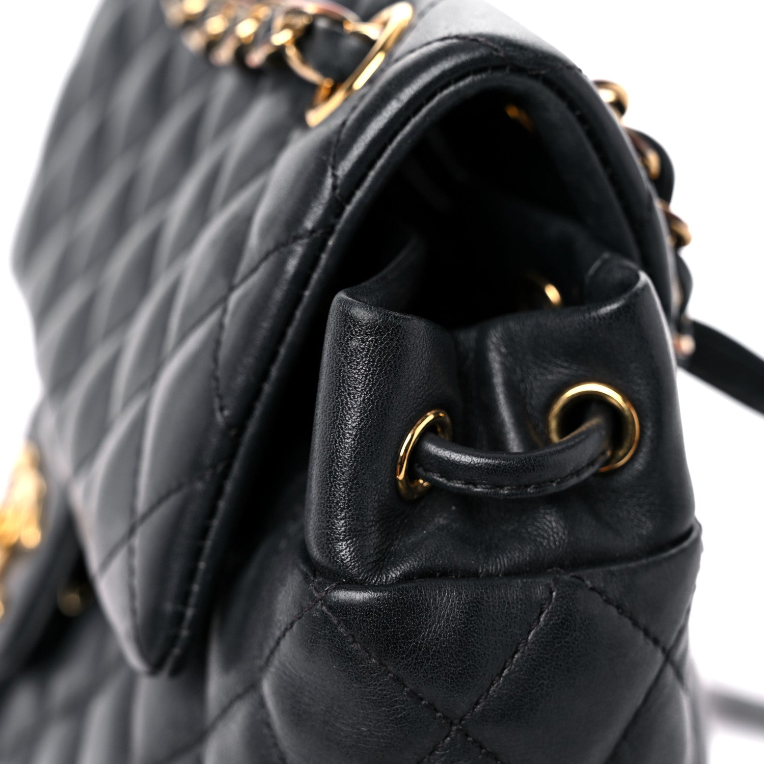 Chanel Calfskin Quilted Small Urban Spirit Backpack Black 18 of 21