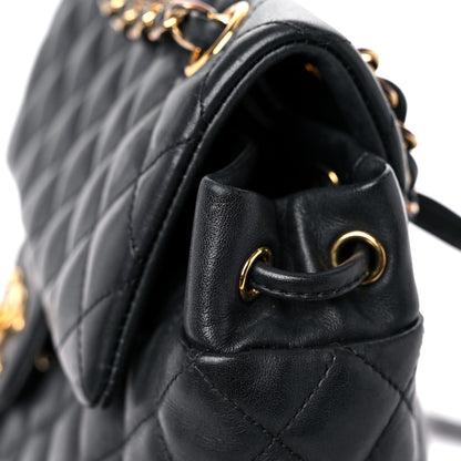 Chanel Calfskin Quilted Small Urban Spirit Backpack Black 18 of 21