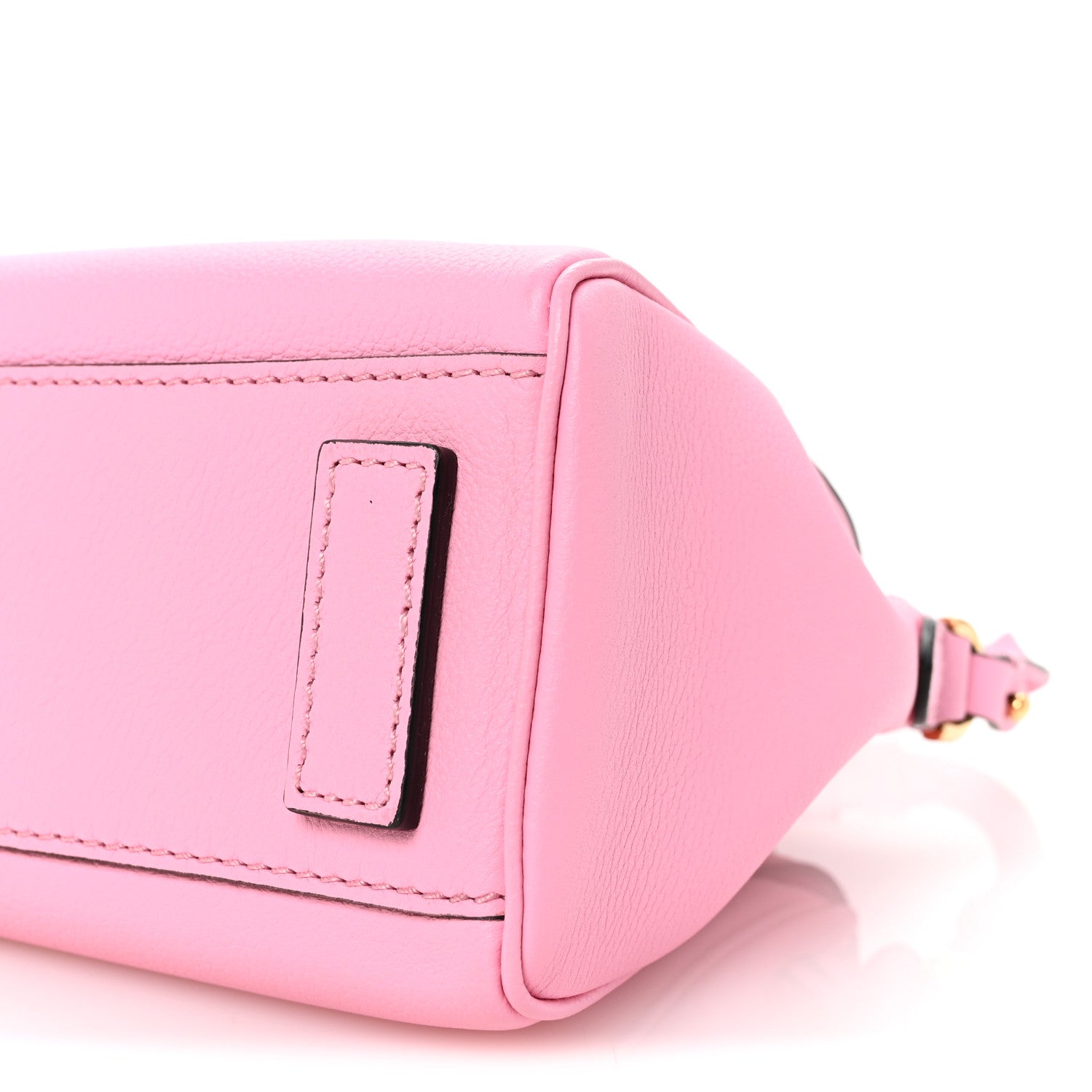 Versace Grained Calfskin Small La Medusa Top Handle Bag Pink 9 of 10