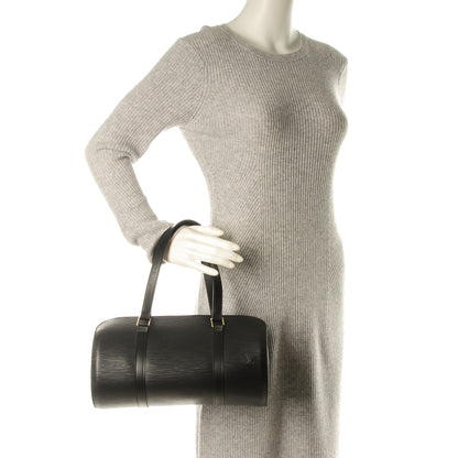 Louis Vuitton Epi Soufflot Black 2 of 7