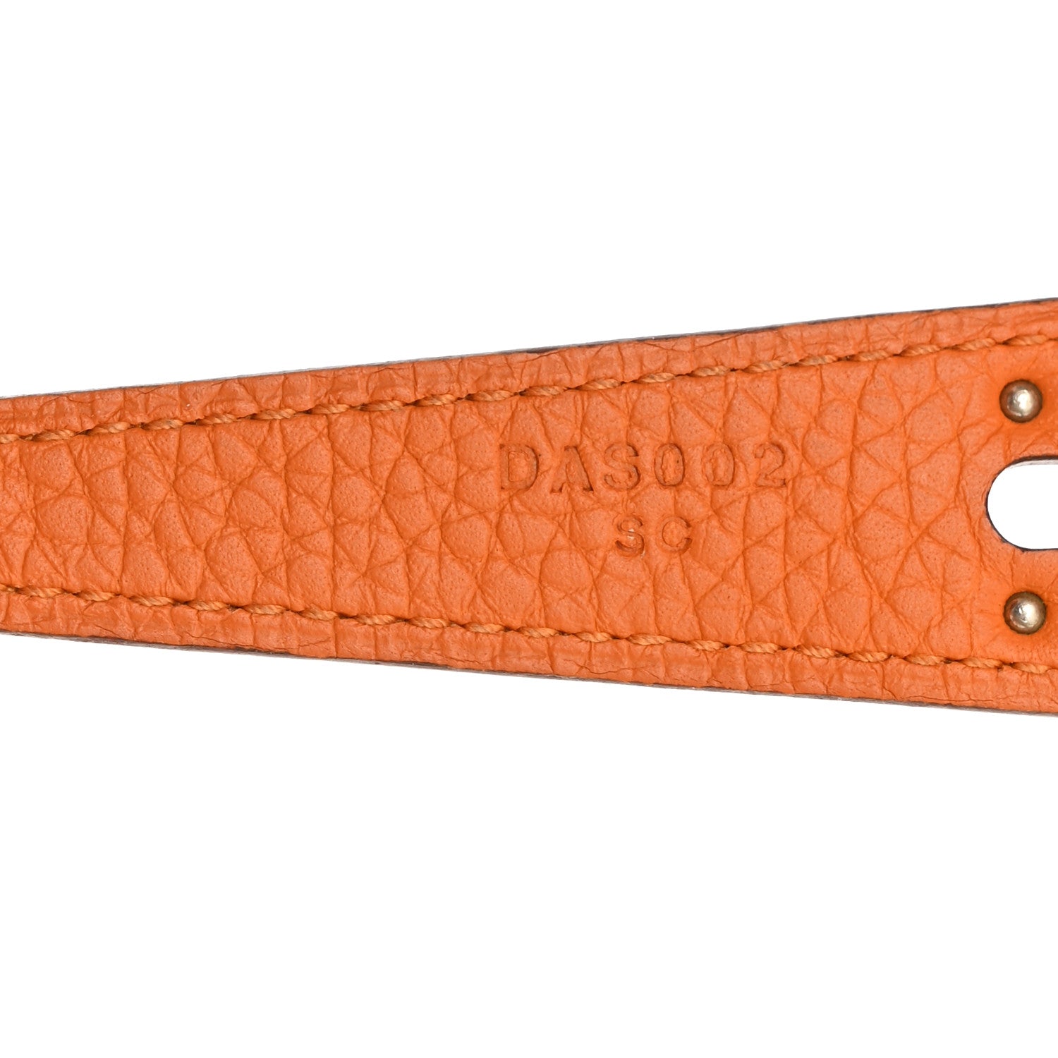 Hermes Taurillon Clemence Lindy 30 Orange 7 of 13