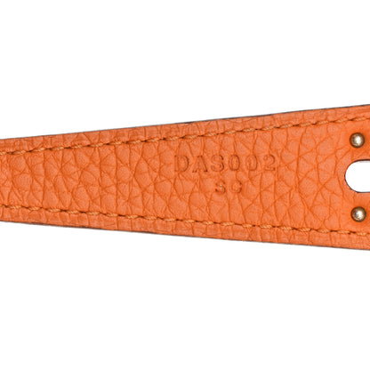 Hermes Taurillon Clemence Lindy 30 Orange 7 of 13
