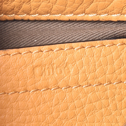 Chloe Calfskin Mini Marcie Round Crossbody Bag Burning Camel 6 of 11
