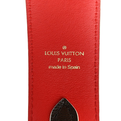 Louis Vuitton Monogram Bandouliere Shoulder Strap Red 4 of 6