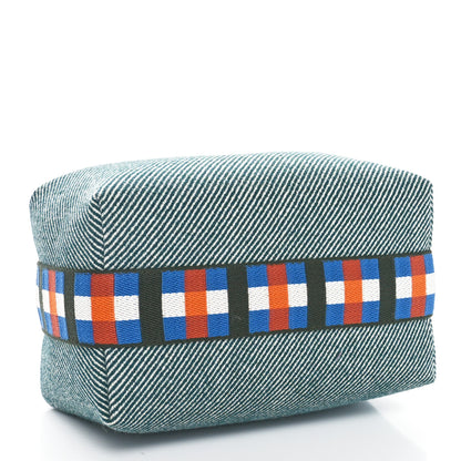 Hermes Wool Small Bride-A-Brac H Natte Pouch Vert Foret 4 of 9