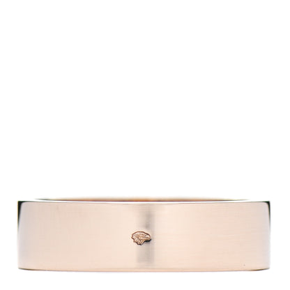 Hermes 18K Rose Gold Diamond PM Kelly Ring 50 5.5 3 of 5