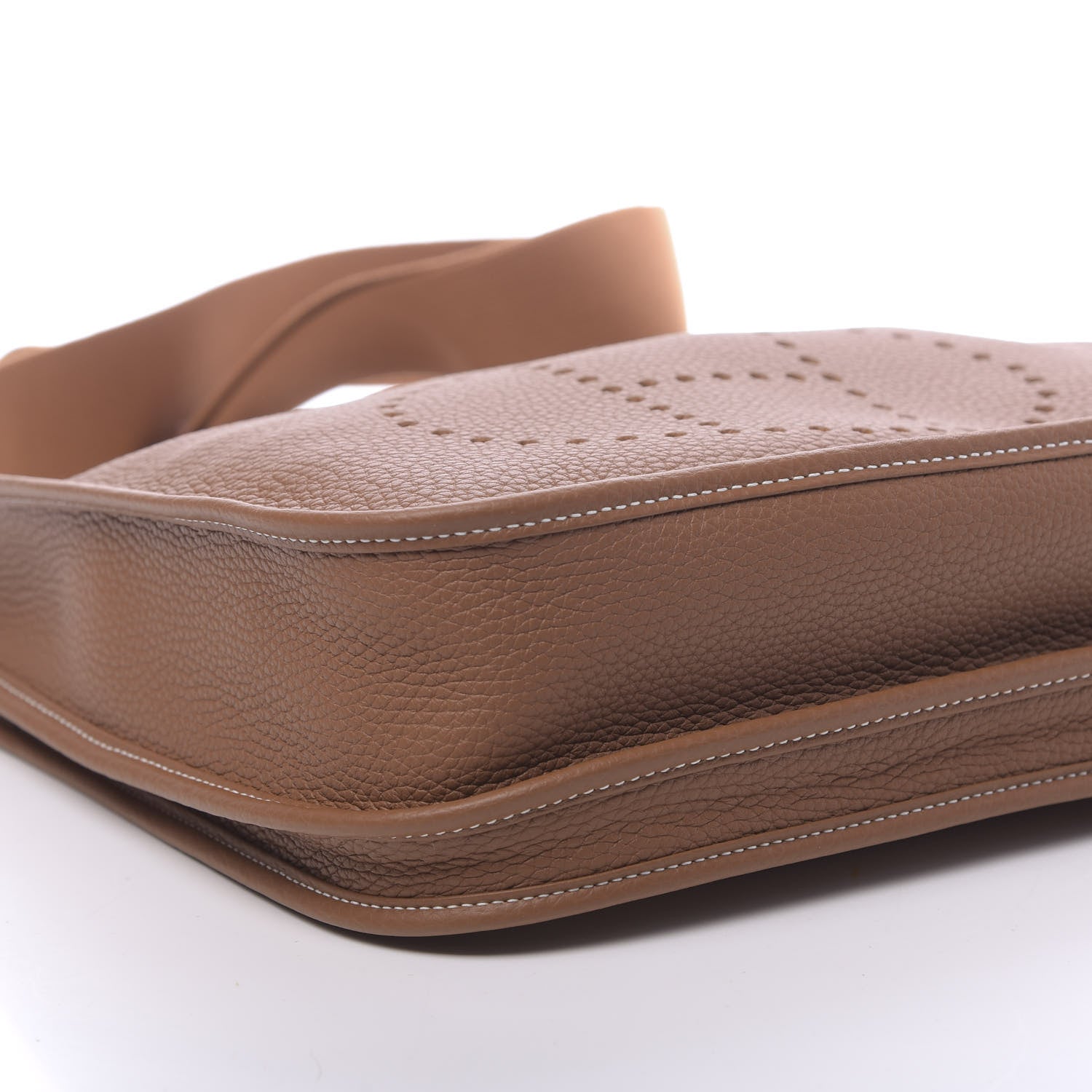 Hermes Taurillon Clemence Evelyne III PM Gold 9 of 11