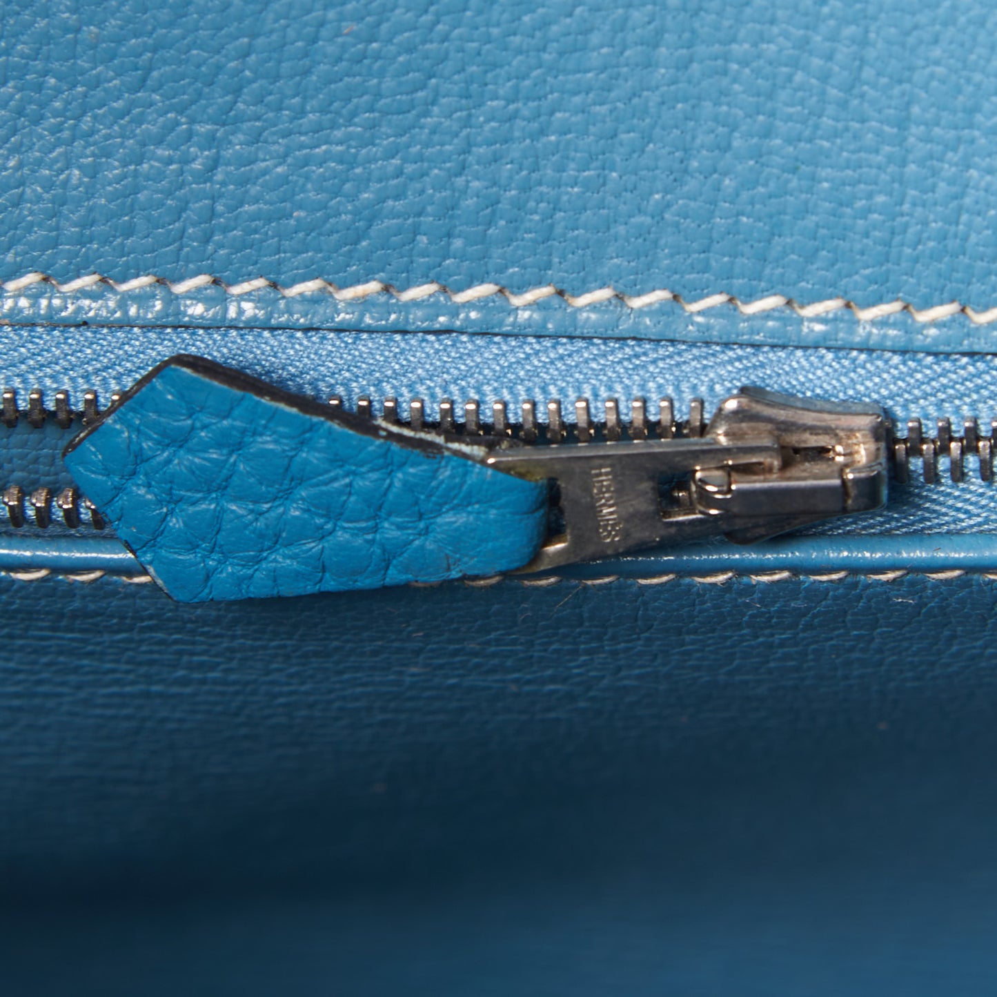 Togo Birkin 35 Blue Jean