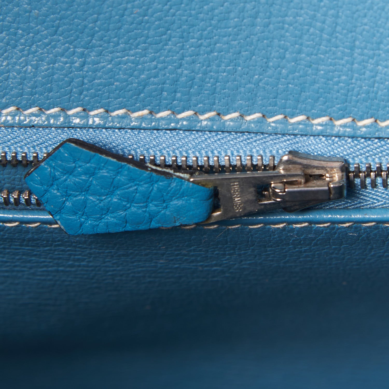 Hermes Togo Birkin 35 Blue Jean 18 of 31