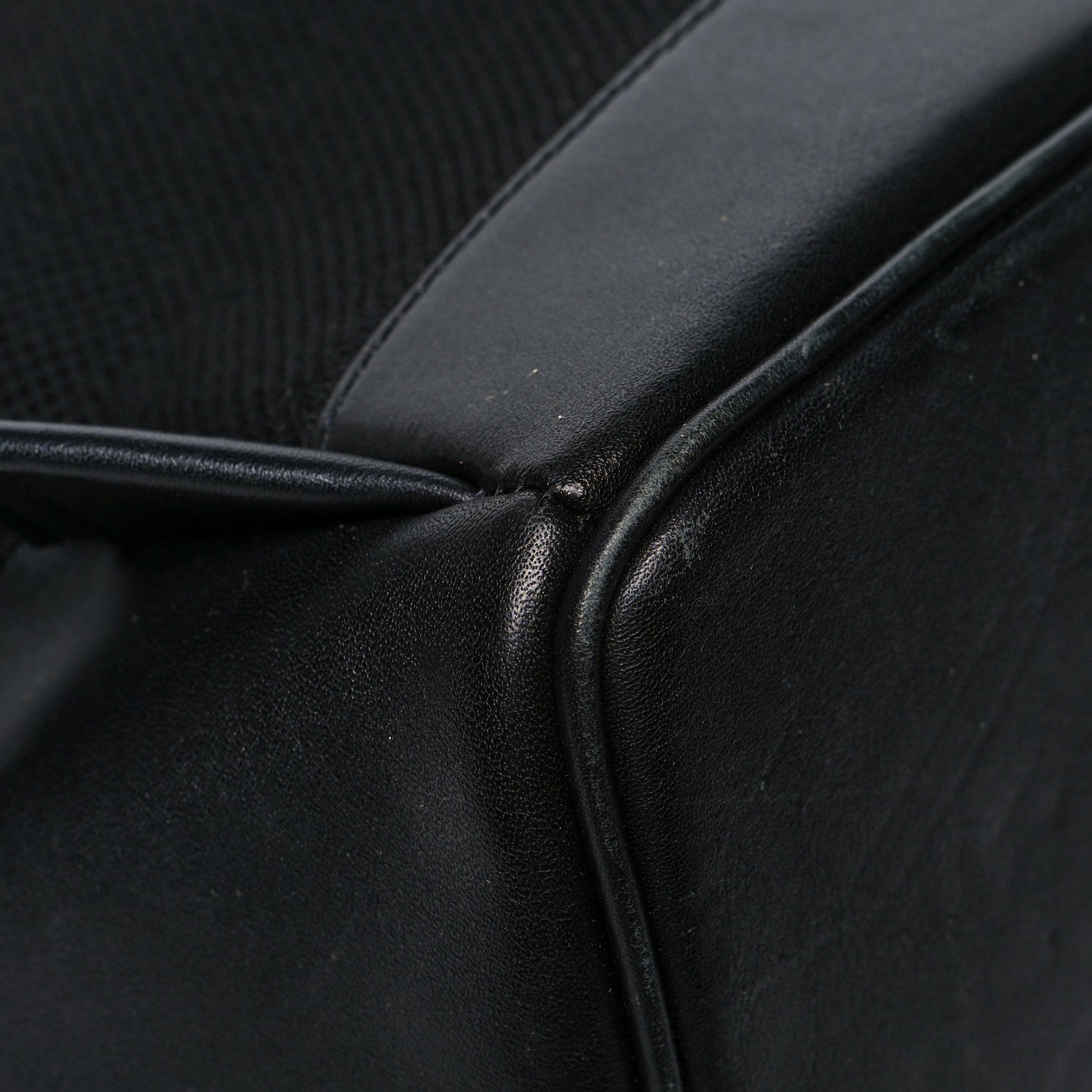 MCM Visetos Chevron Medium Colorblock Stark Backpack Cognac 11 of 12