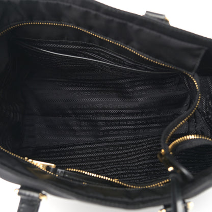 Prada Tessuto Nylon Shopping Tote Black 5 of 10