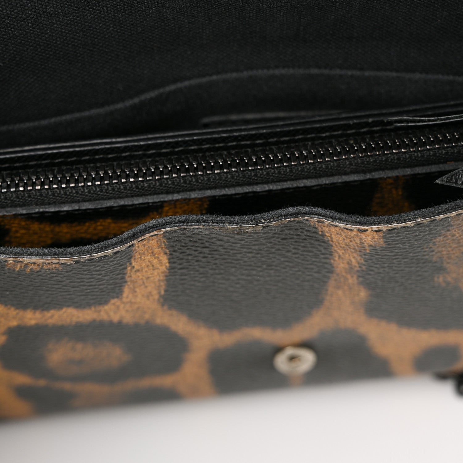 Louis Vuitton Monogram Animal Print Pochette Felicie Chain Wallet 11 of 12