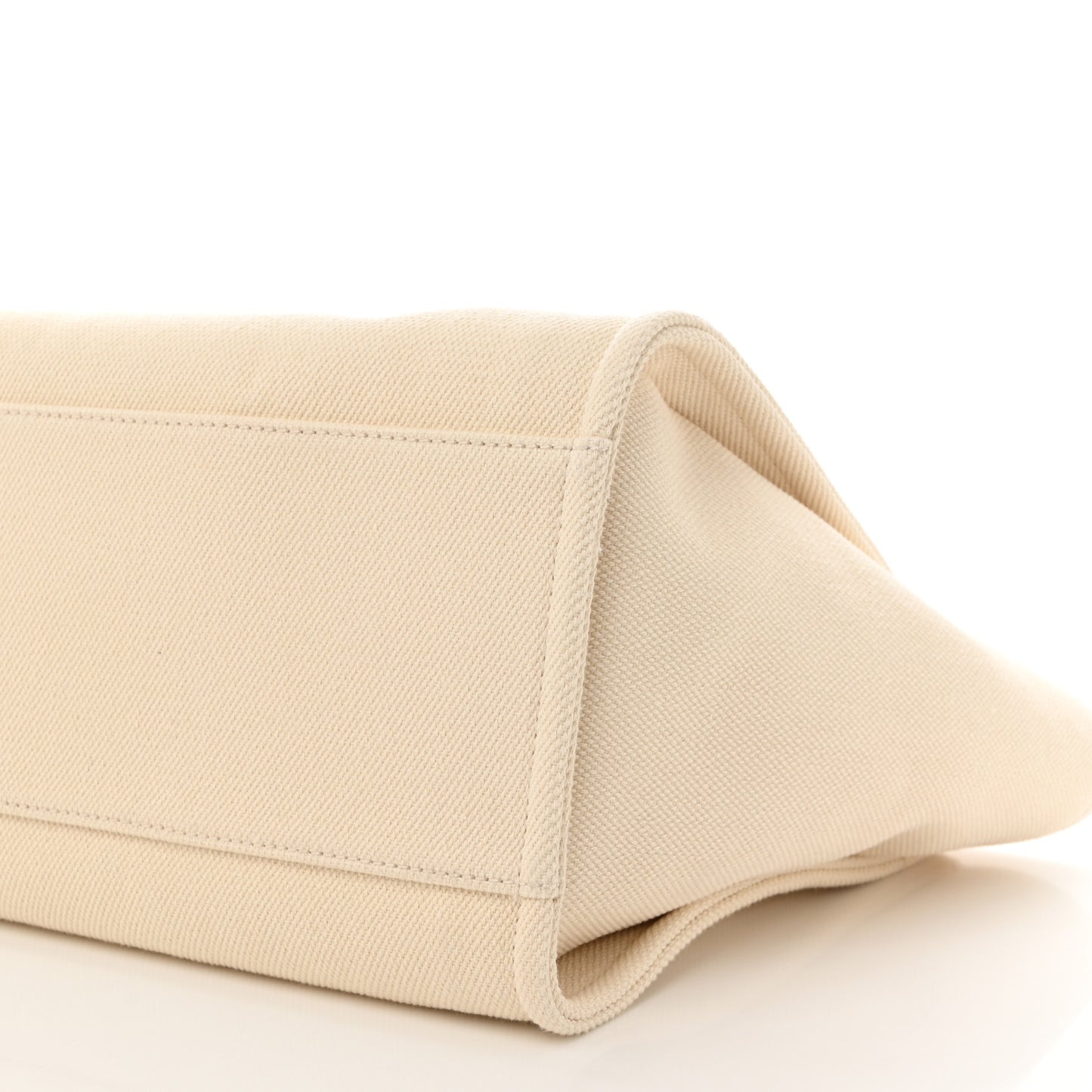 Canvas Pearl Medium Deauville Tote Ecru Beige