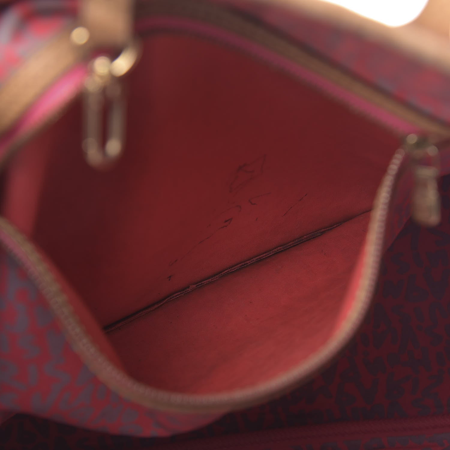 Louis Vuitton Monogram Graffiti Neverfull GM Fuchsia 13 of 22