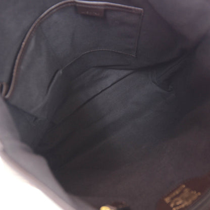 Burberry Haymarket Check Large Tote Brown 9 of 9