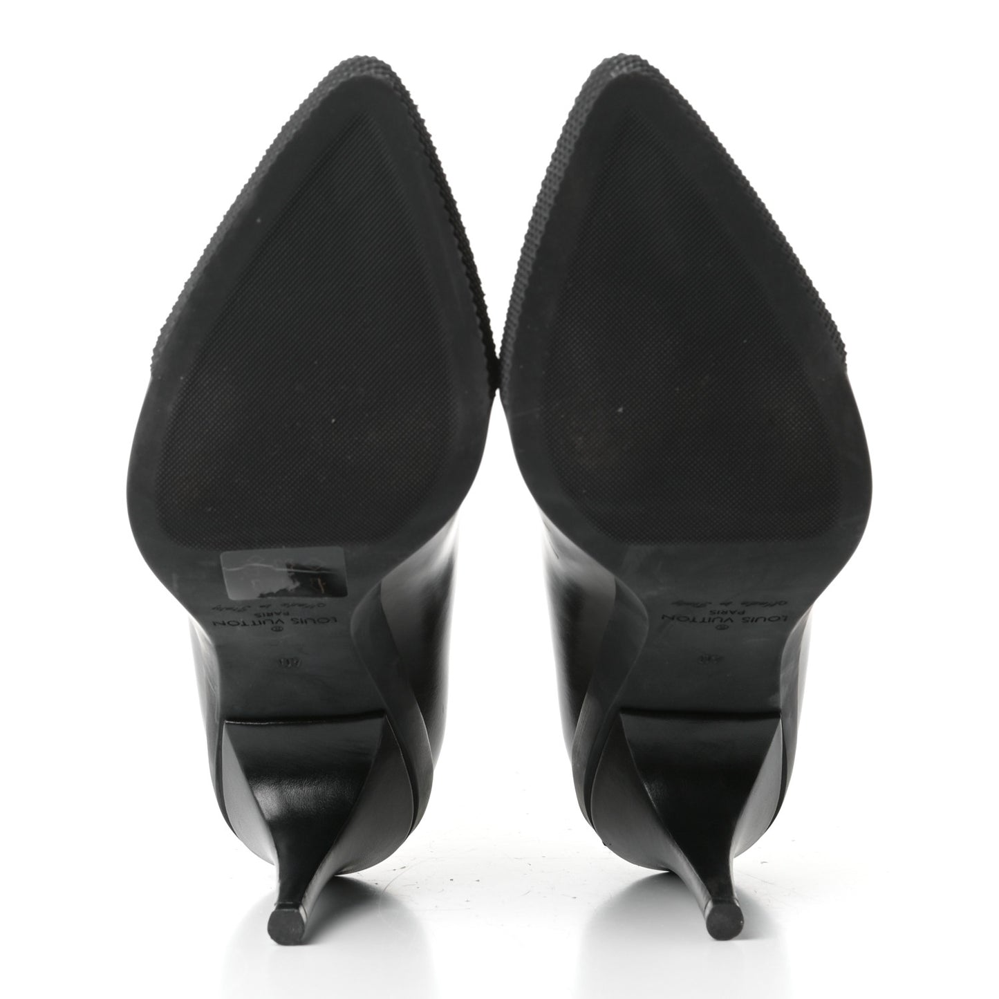 Calfskin Ankle Boots 40 Black