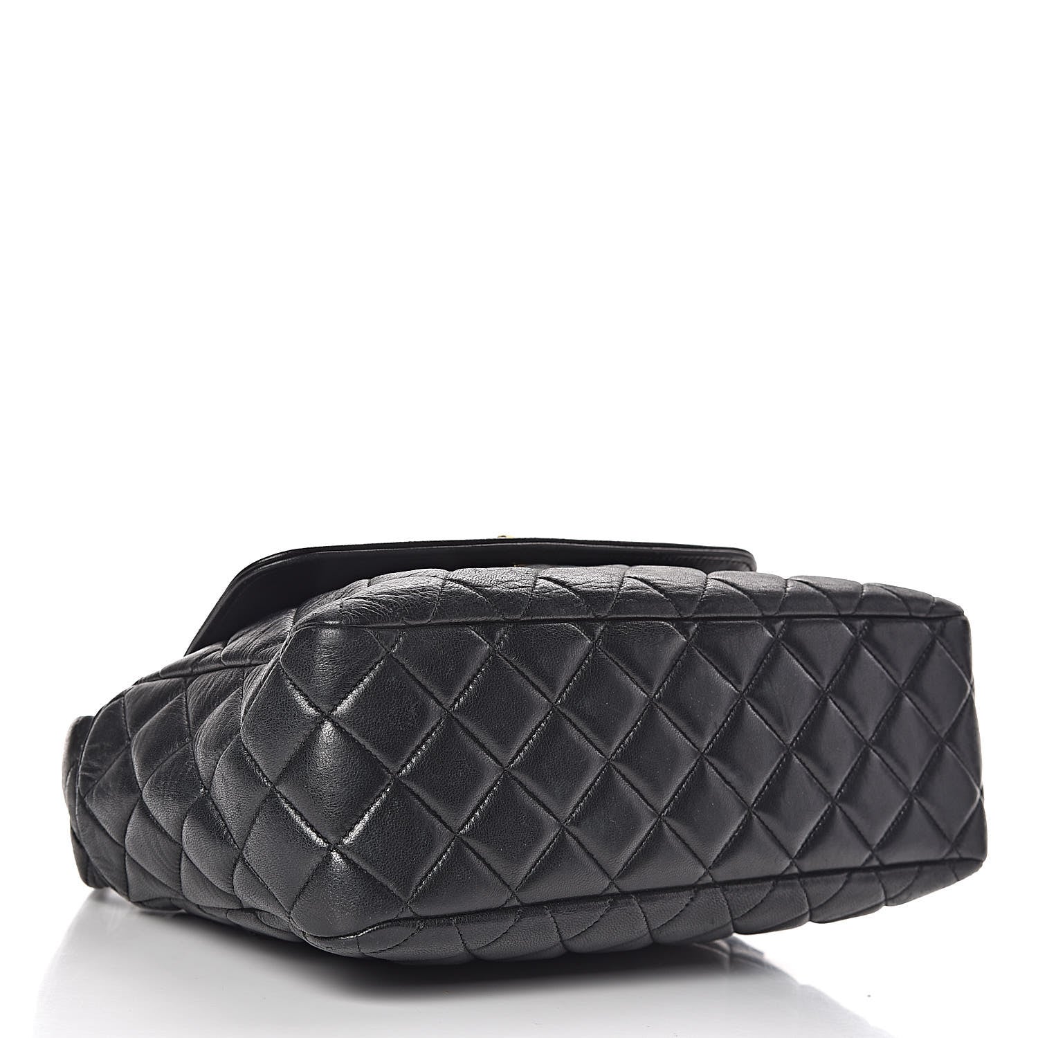 Chanel Lambskin Quilted Flap Shoulder Bag Black 4 of 12
