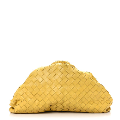 Bottega Veneta Nappa Maxi Intrecciato The Pouch Oversized Clutch Buttercup 1 of 10