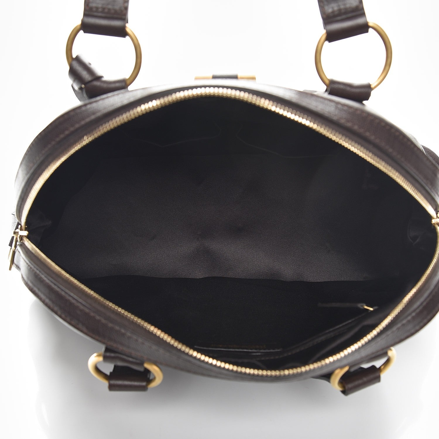 Saint Laurent Calfskin Large Muse Dark Brown 5 of 9
