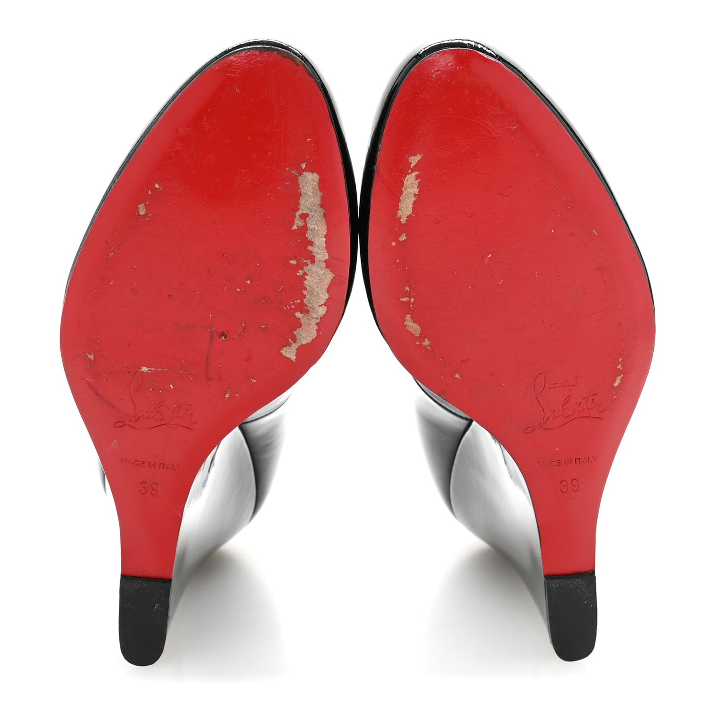 Patent Ron Ron Zeppa 80 Wedges 39 Black