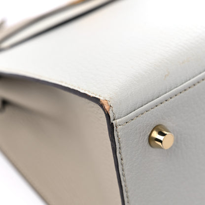 Hermes Chevre Mysore Kelly Sellier 28 Gris Tourterelle Beton 8 of 18