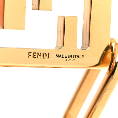 Fendi Metal O'Lock Choker Gold 4 of 5