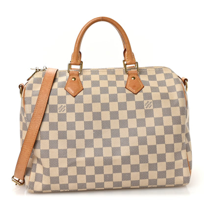 Louis Vuitton Damier Azur Speedy Bandouliere 30 1 of 11