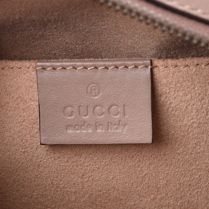 Gucci Calfskin Matelasse Small GG Marmont Chain Shoulder Bag Taupe 7 of 7