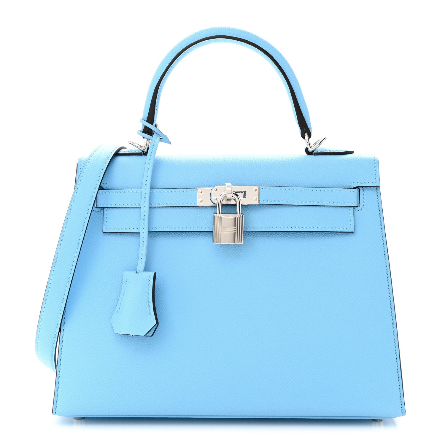 Hermes Epsom Kelly Sellier 25 Celeste 1 of 11