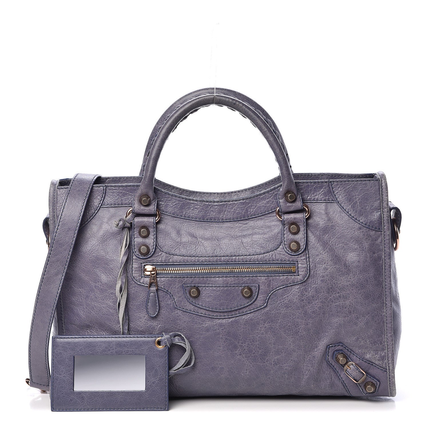 Balenciaga Agneau Giant 12 Rose Gold Hardware City Jacynthe 2 of 16