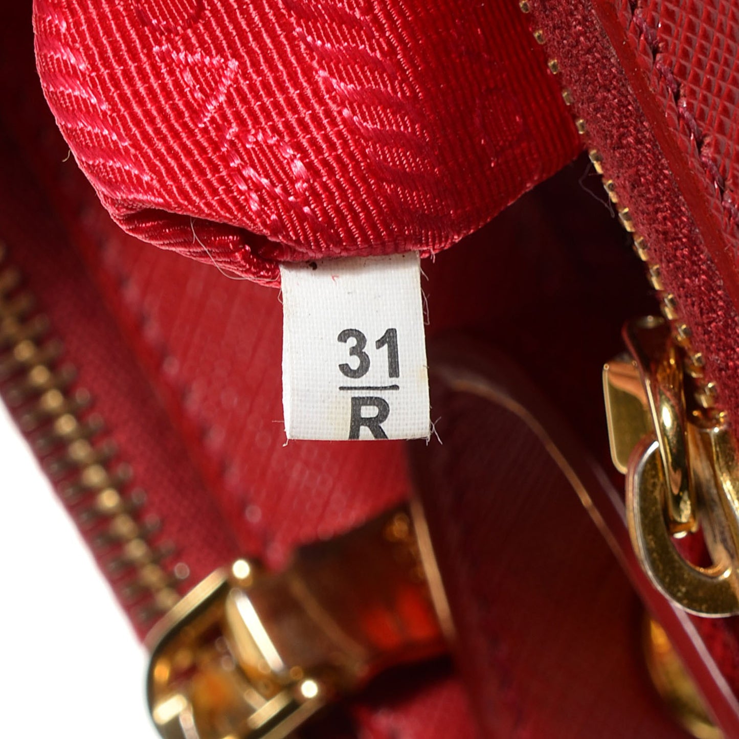 Saffiano Large Galleria Double Zip Tote Fuoco
