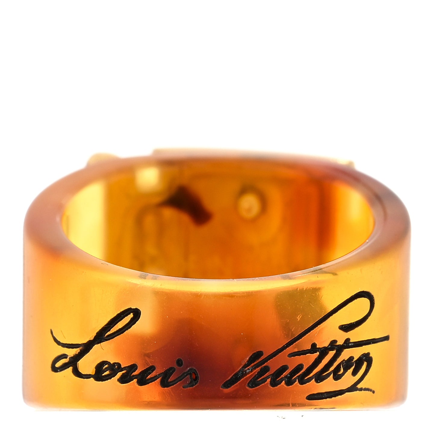 Lock Me Ring M Ecaille