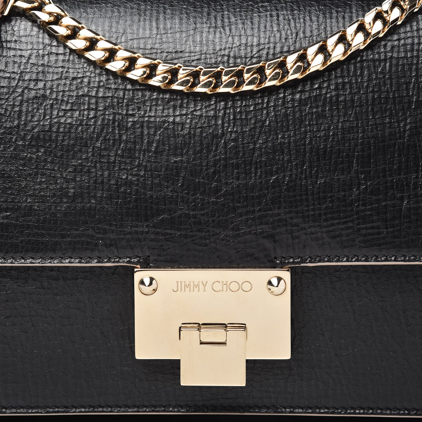 Washed Crinkled Calfskin Rebel Crossbody Bag Black