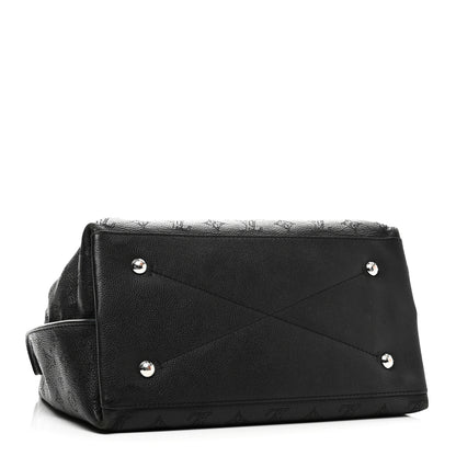 Louis Vuitton Mahina Carmel Hobo Black 4 of 9