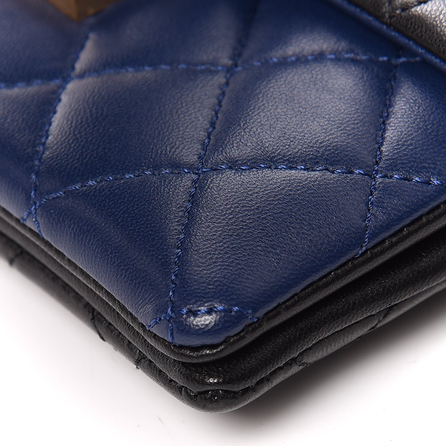 Chanel Lambskin Quilted Yin Yang Flap Red White Blue Black 9 of 11