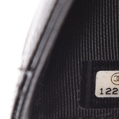 Chanel Patent Quilted Large Flap Wallet Black 8 of 13