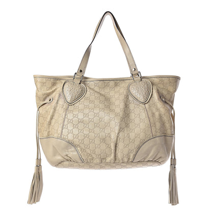 Gucci Guccisima Large Tribeca Tote Off White 1 of 14