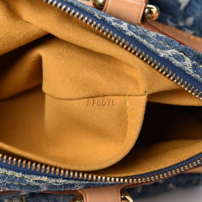 Louis Vuitton Monogram Denim Neo Speedy Blue 8 of 19