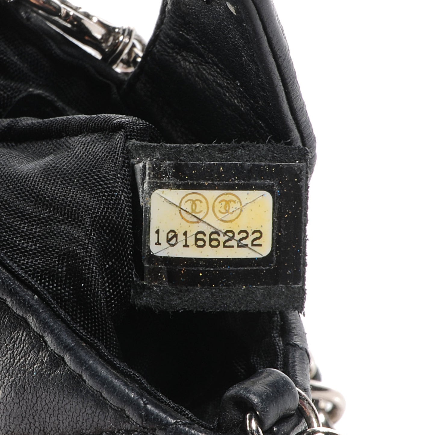 Lambskin Quilted Phone Case Black